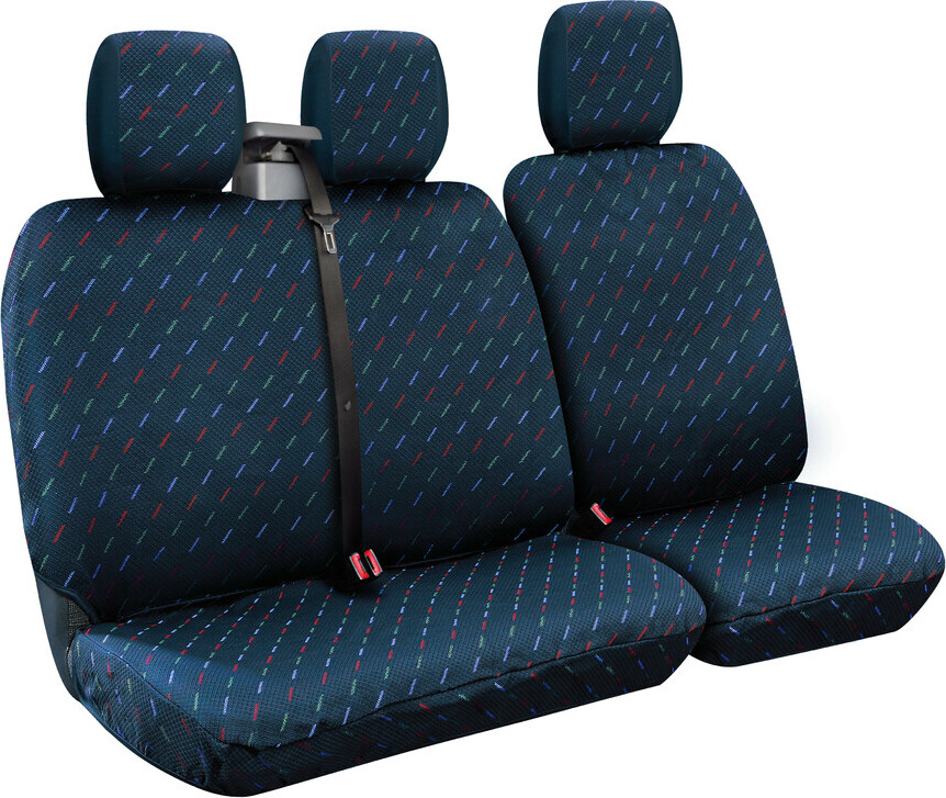 LAMPA Dido-2 , Set Bezüge für Transporter mit Gurtpolster - Blau 54799
