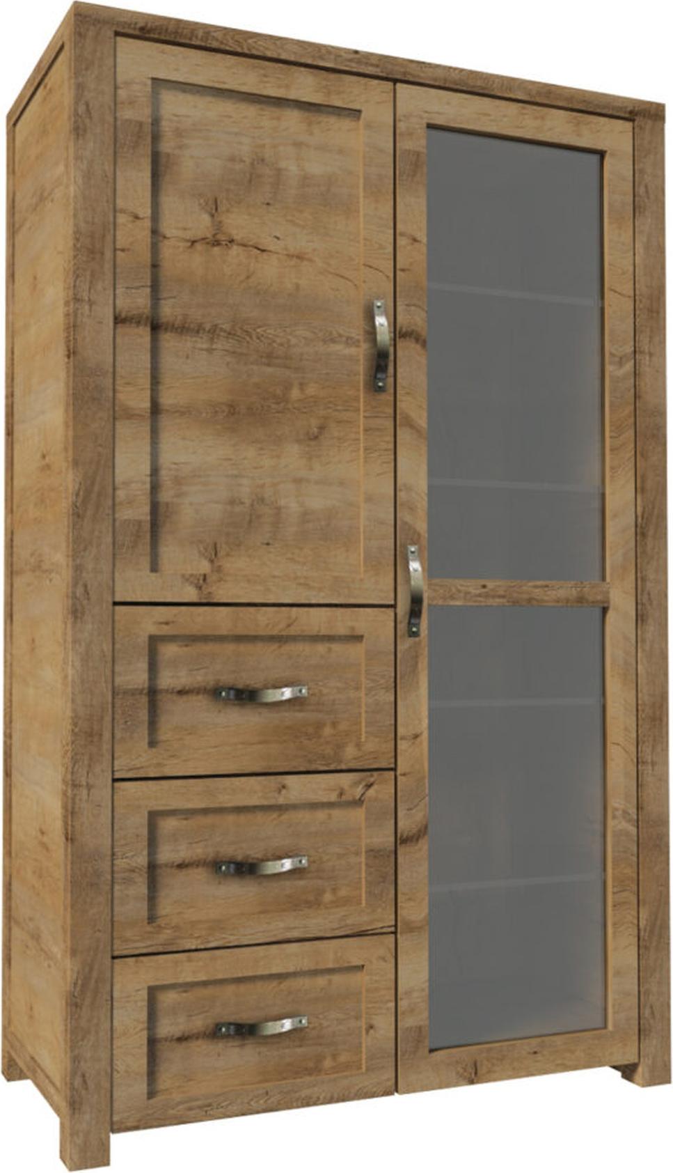 Schrank Vitrinenschrank Regalschrank Schubladenschrank Industrie Modern