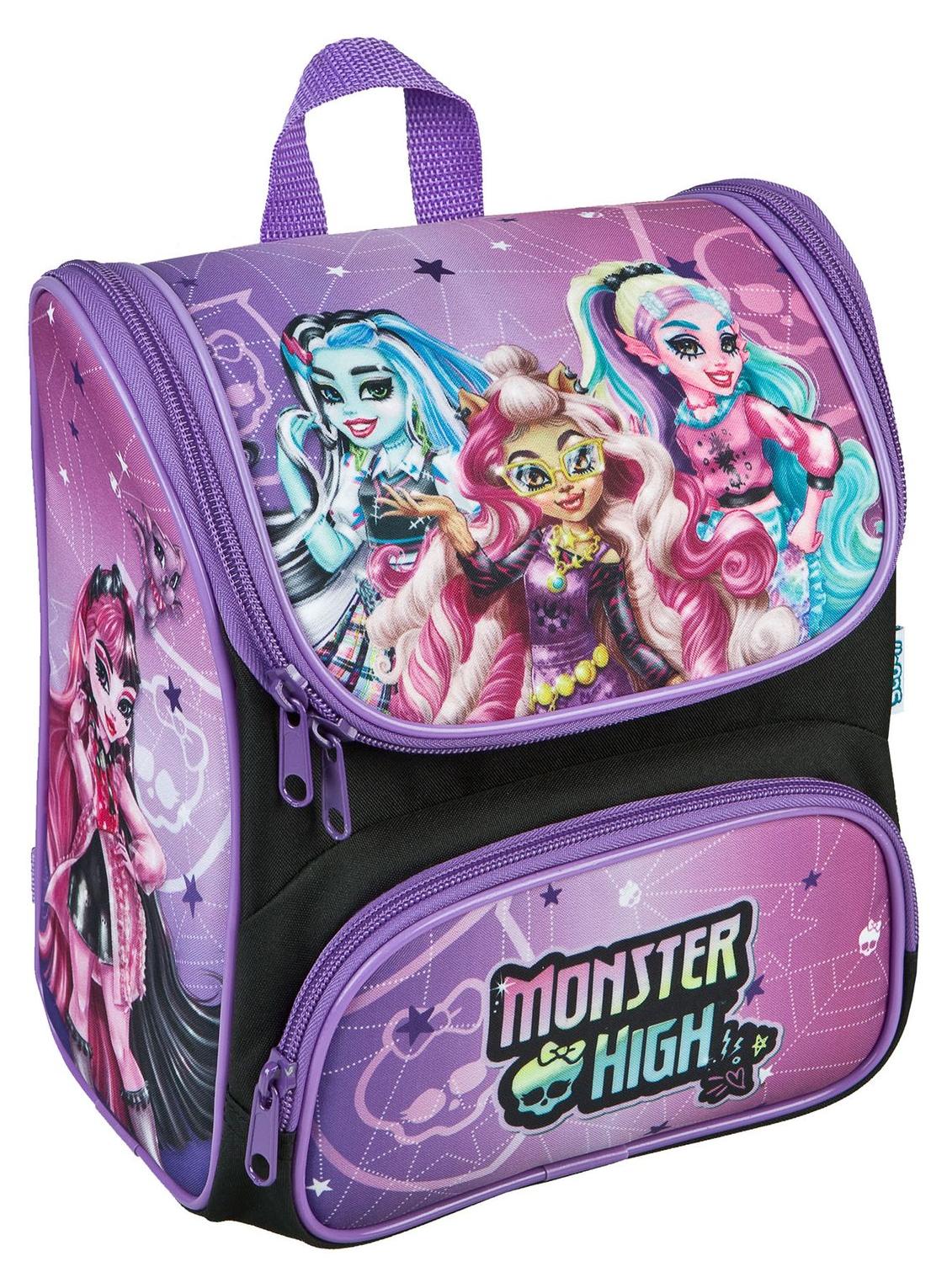 Scooli Rucksack Cutie Prescool Backpack 6,5L Monster High violett MHDC8243