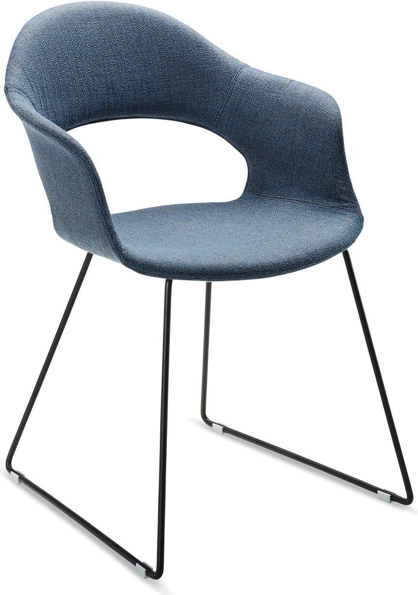 Outdoor-Kufensessel Su Blau