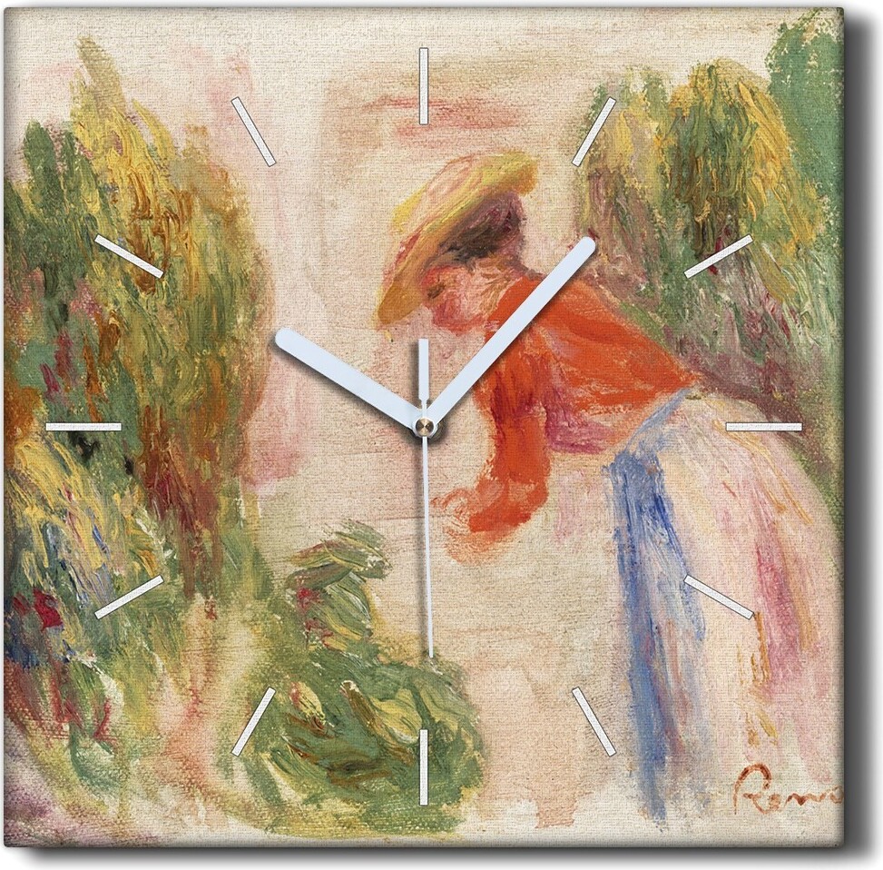 Coloray Hodiny Unikátní 30x30 cm Tiché hodiny Pro obývací pokoj a kuchy Nástnné hodiny Plátno erné ruiky hodin - eny