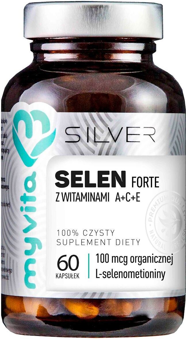 SILBER Selen 100mcg, 60 Kapseln. MyVita