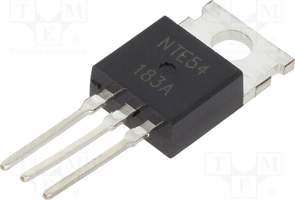 TNE 1x Transistor: NPN 8A bipolar 50W 150V NTE54 NPN THT-Transistoren _1GH_NTE54
