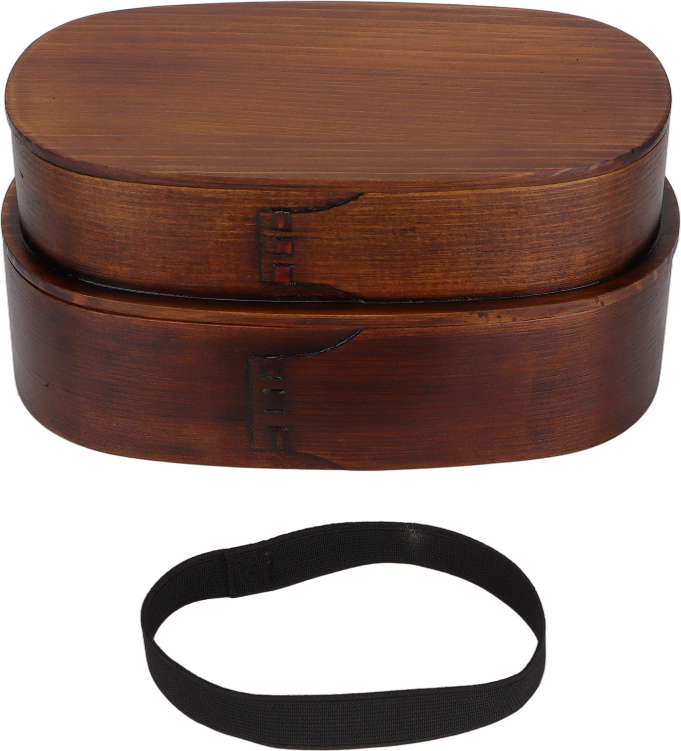 Haoh Lunch Box Acciaio Kit, 1100ml 2 Strati Ermetica Porta Pranzo Da