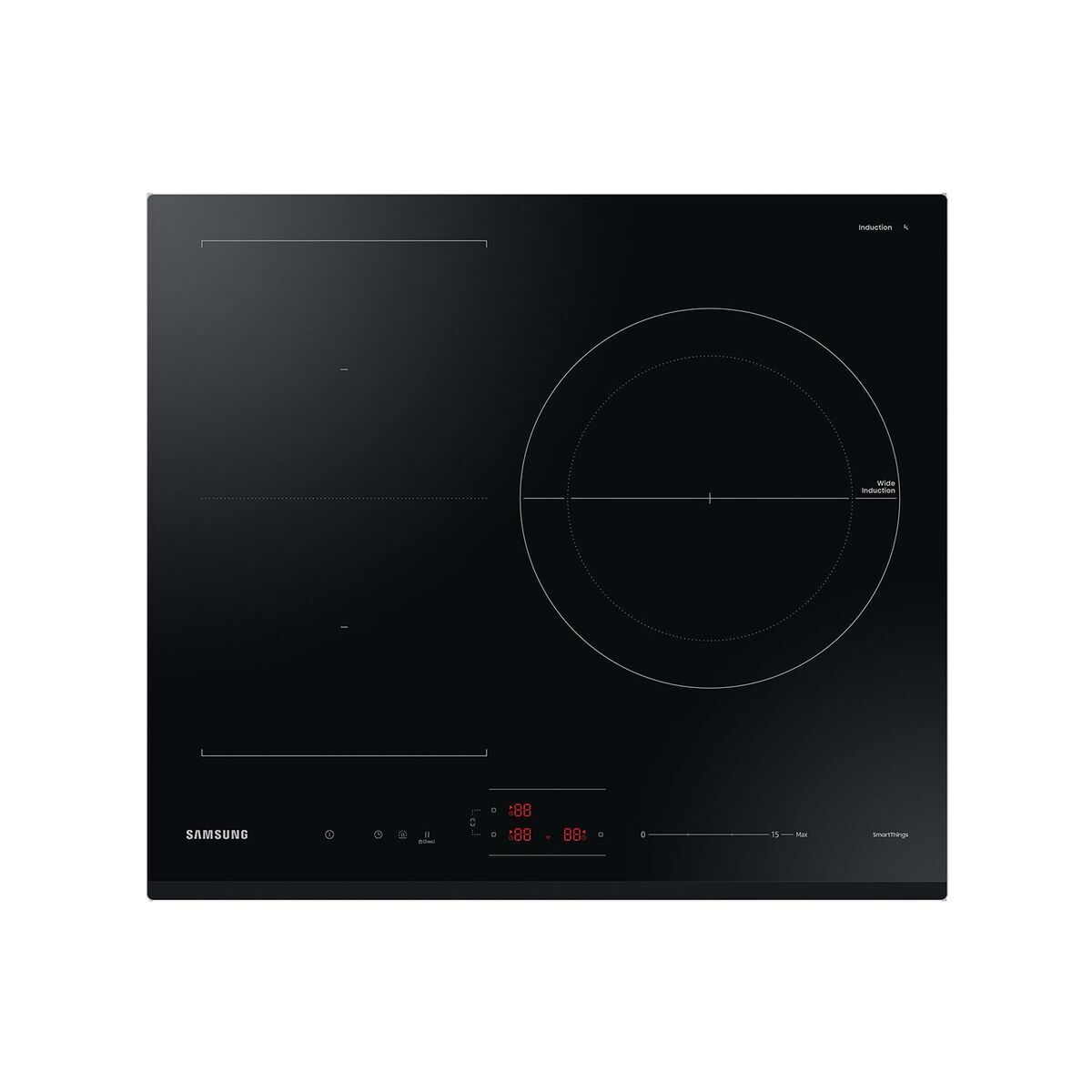 Samsung NZ63B5046GK_U1 3-Zonen-Induktionskochfeld ofSamsung NZ63B5046GK_U1 3-Zonen-Flex-Induktion 59 cm NZ63B5046GK/U1
