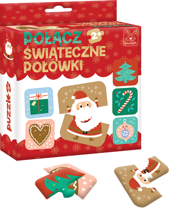 Kangur Połącz Świąteczne Połówki