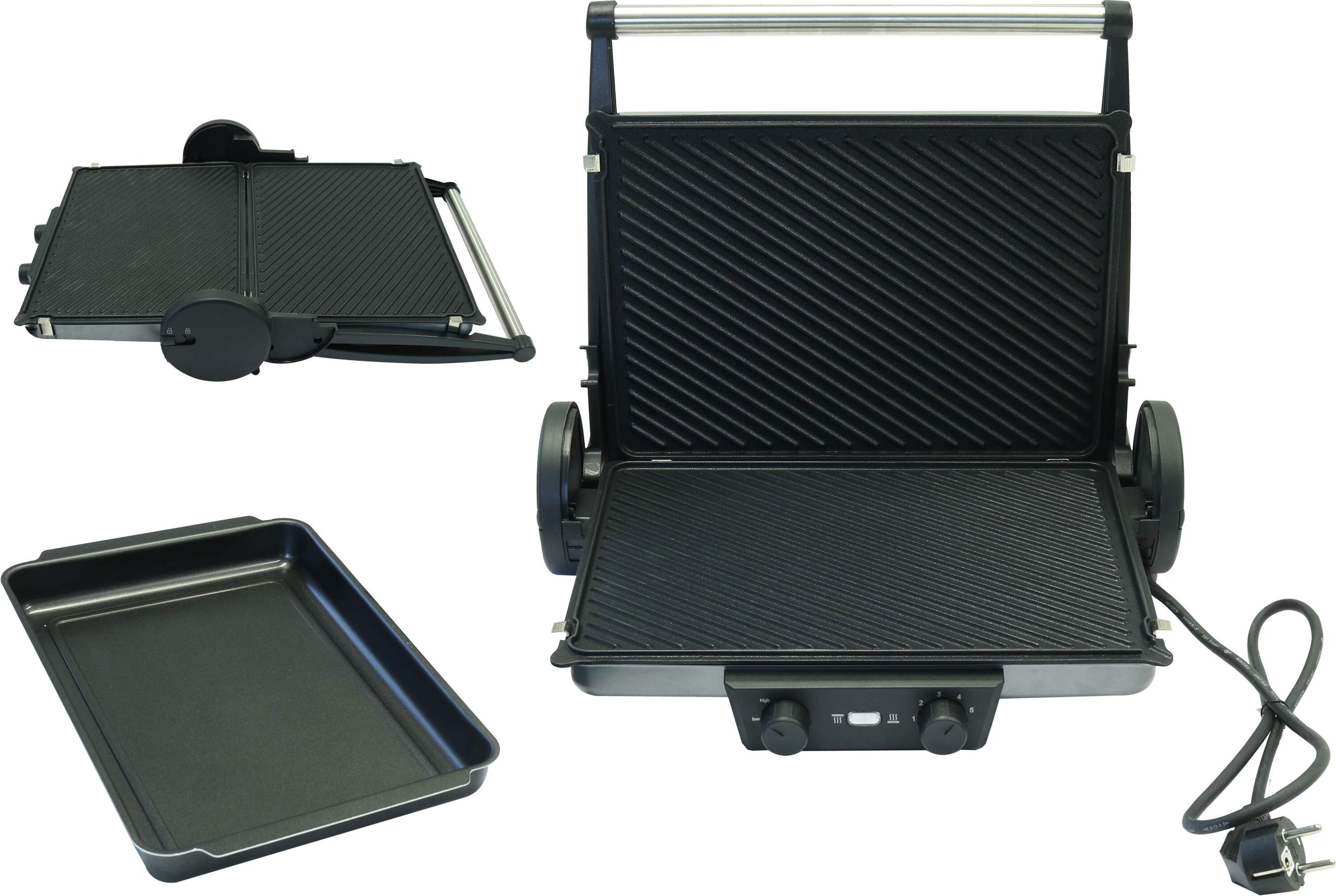 Bosch TCG 4215 Kontakt Grill 3in1 inkl. Backschale Tischgrill Funktion 2000 Watt TCG4215
