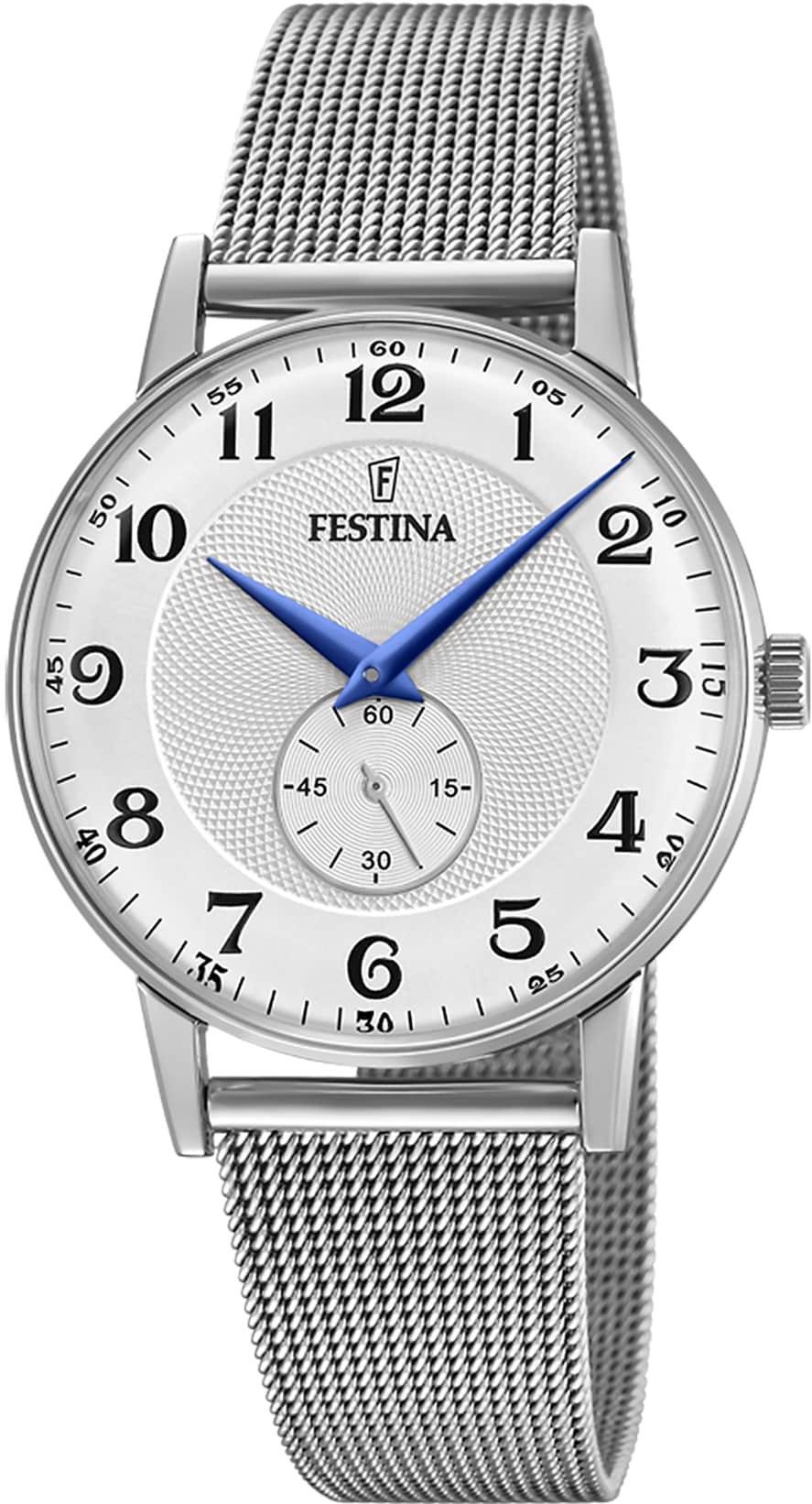Festina - F20568/1 - Náramkové hodinky - Pánske - Quartz - Chronograf - Retro