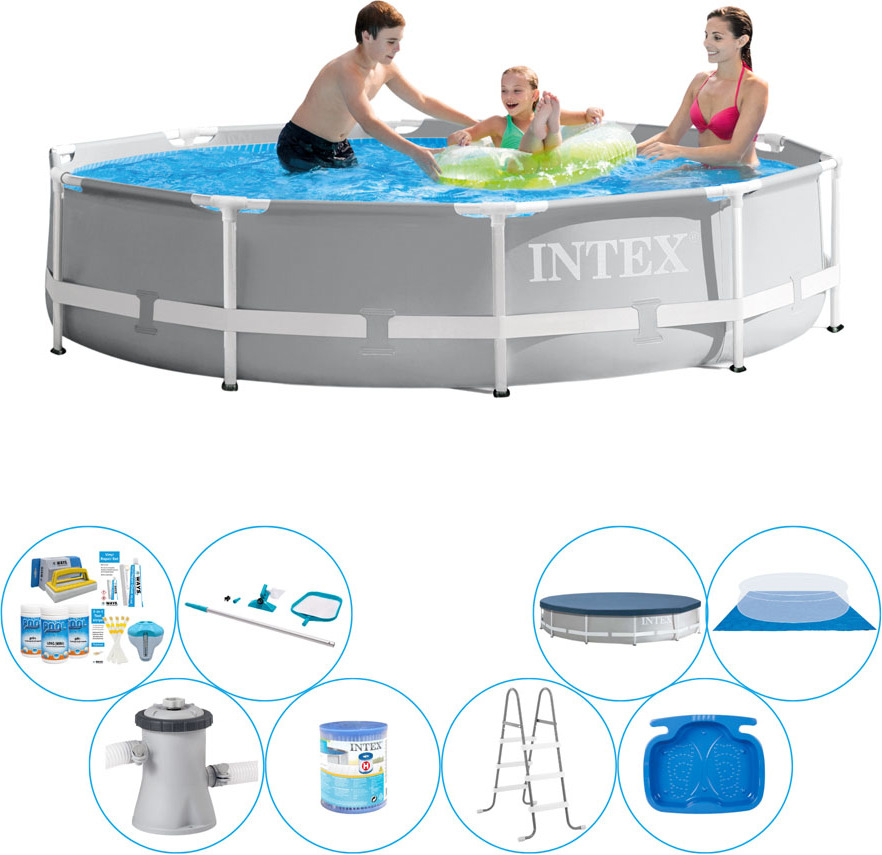 Rám Intex Prism 305x76 cm Round - balík bazénov