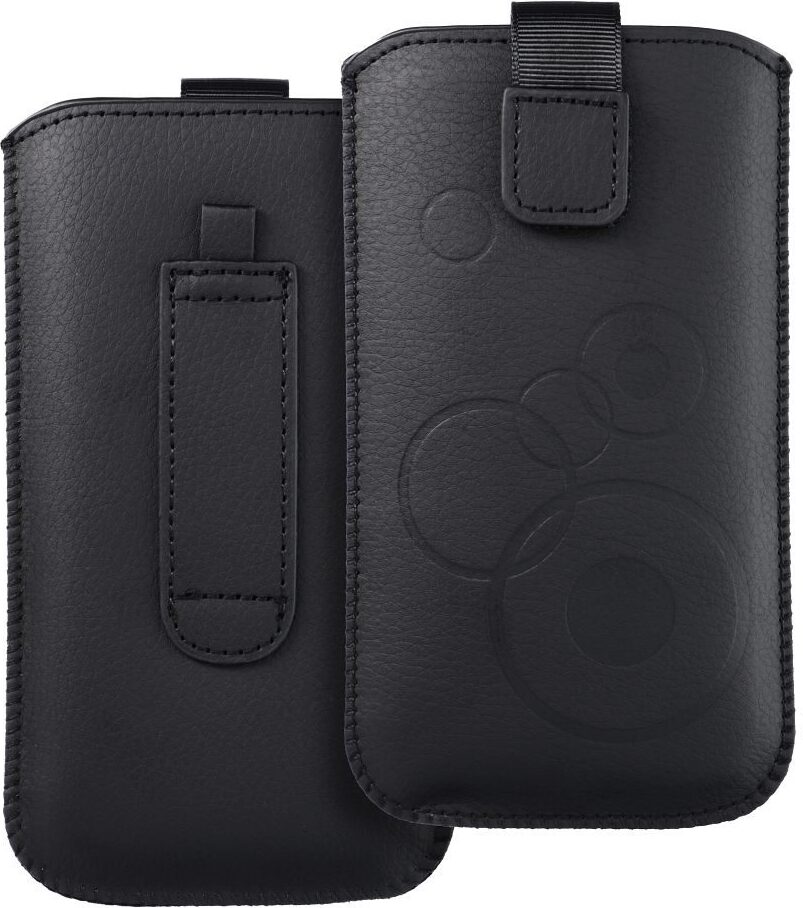 Deco univerzálne puzdro na mobilný telefón - vhodné pre Samsung S10/Note 10/J3 2017 /Sony Xperia Z3/Z4/Z5 Huawei P30/P9/P9 Lite čierne
