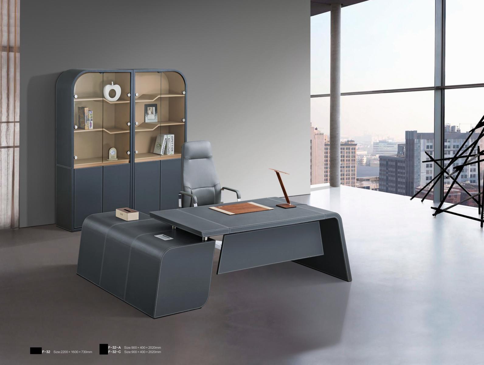 AEA Modern Office Set Corner Desk Filing Cabinet Cupboard Table Desks Furnishings