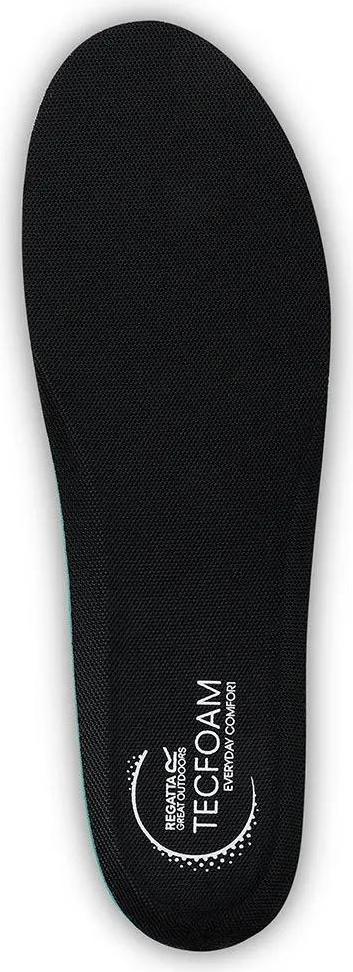 Regatta Tecfoam Comfort Einlegesohlen Schwarz EU 44-46 Schwarz EU 44-46 RFB011-800-EU44-46/UK9.5-11