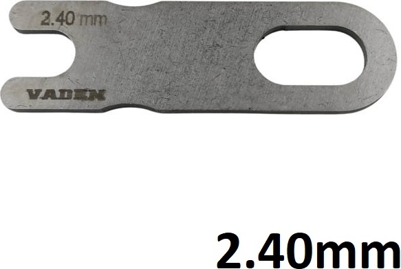 VADEN Ausgleichslamelle für Volvo Injektor Einstelldistanz 2,40mm | VAD130005009 4593314189