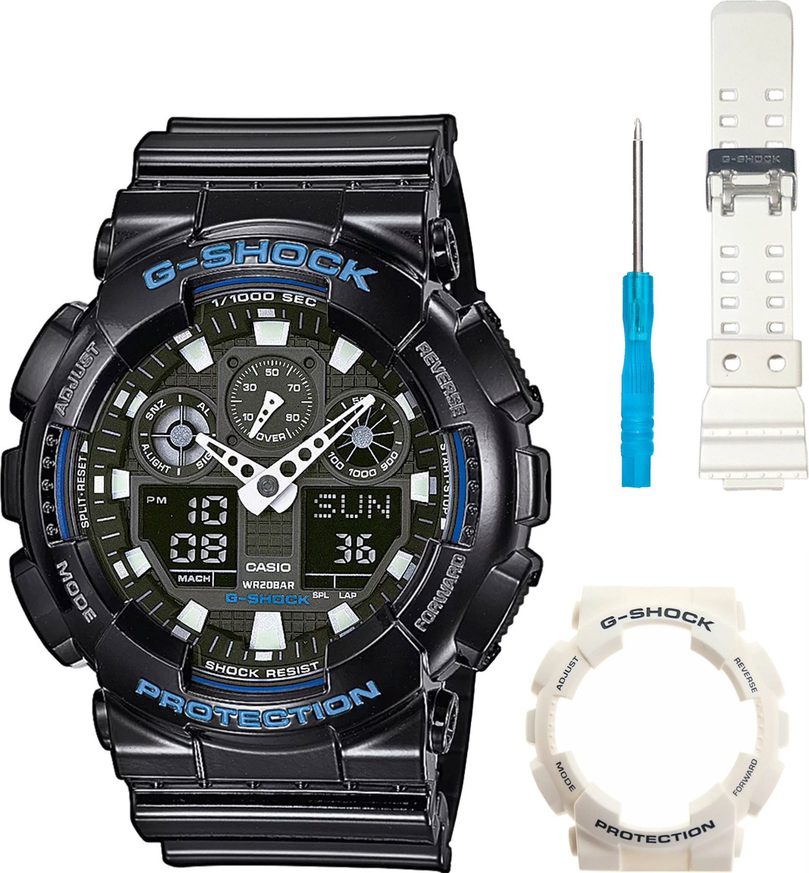 Hodinky Casio G-SHOCK Original GA-100 SET