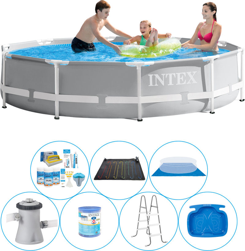 Intex Prism Frame Round 305x76 cm - 8 kusov - Bazén Super Deal