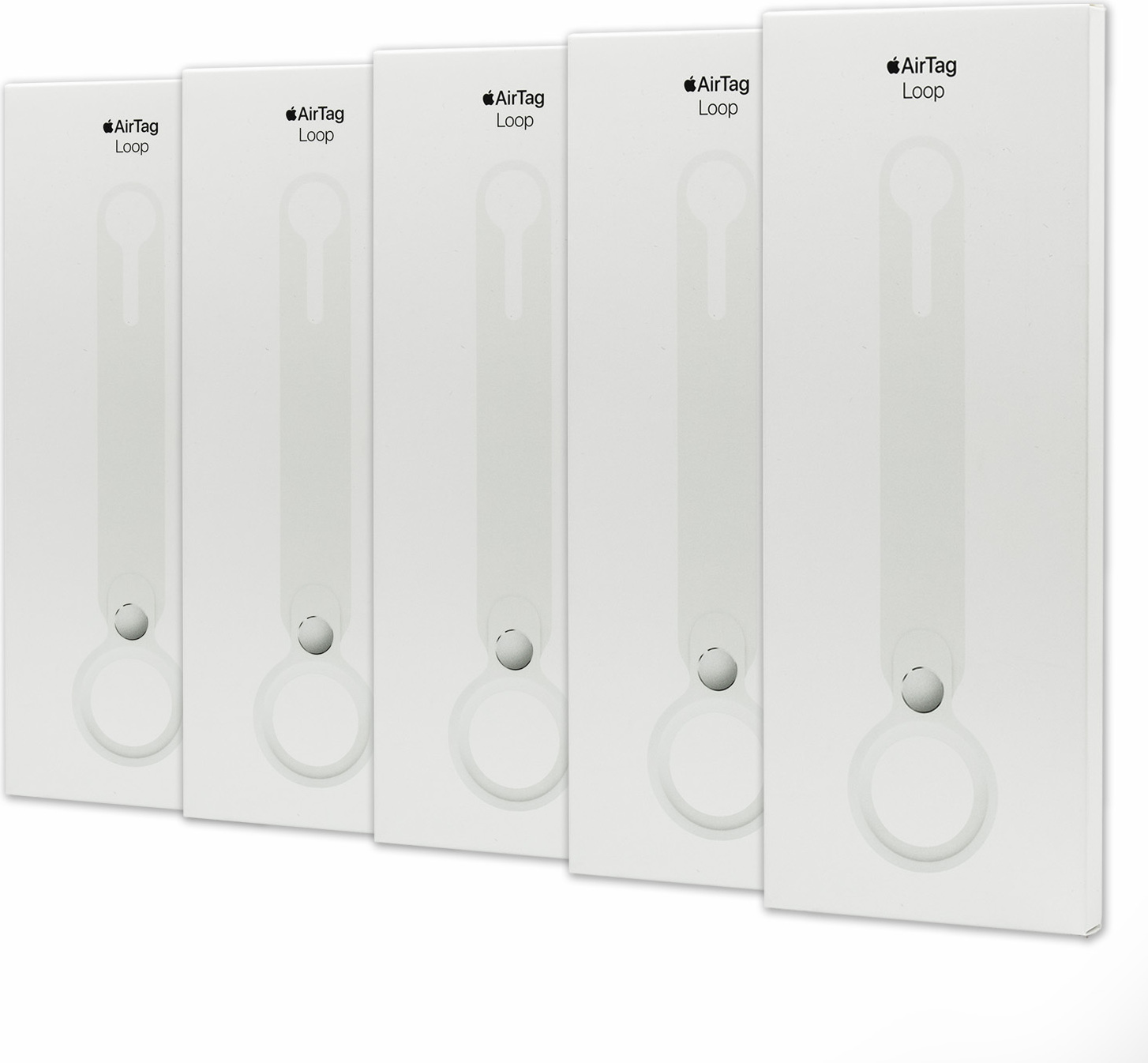 Apple AirTag Loop biela Balík 5 ks nových