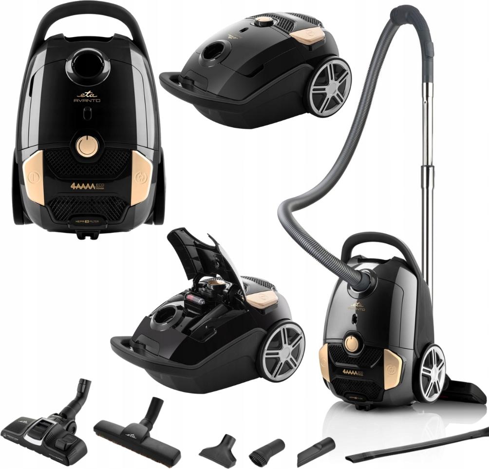 Staubsauger Mit Beutel Avanto Eta 800W Hepa 12 3L Beutel 360° Soft Pegs
