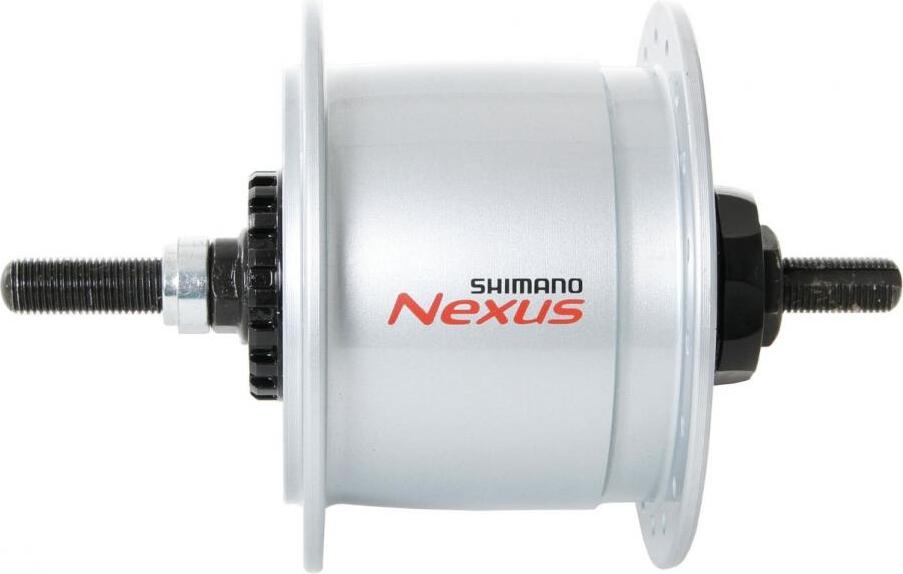 SHIMANO Nabendynamo NEXUS DH-C6000-3R Nabendynamo - 6000-3, Silber 36 Loch ADHC60003RNDHS