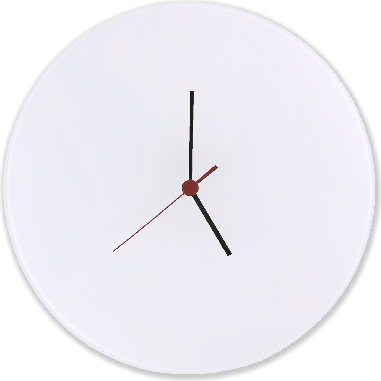 speecheese Ludwigsburg Wanduhr aus Glas mit Spruch Eine Stadt - Eine Liebe