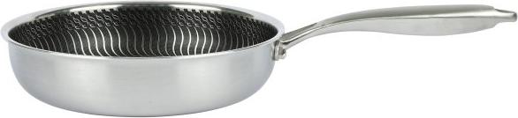 Axentia Pfanne, Edelst., Wabenstruktur, Ø28cm