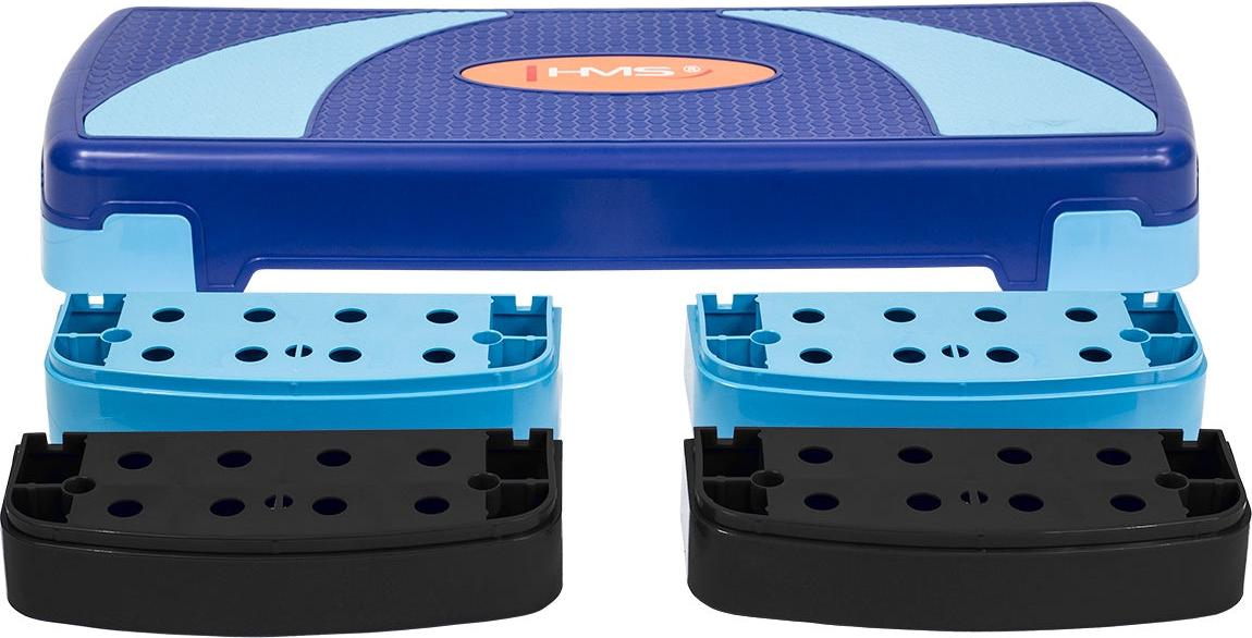 Northix Aerobic-Stepp-Plattform, blau, höhenverstellbar