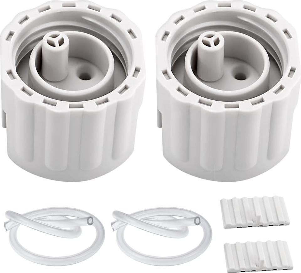 Markenlos Aquarium Auto Top Off System - 2 STKS Wasserauffüller für Glasdicke 3mm-10mm Kleine Mittelgroße Tanks - (mit Deckel & Runde Tanks Nicht Anwendbar)