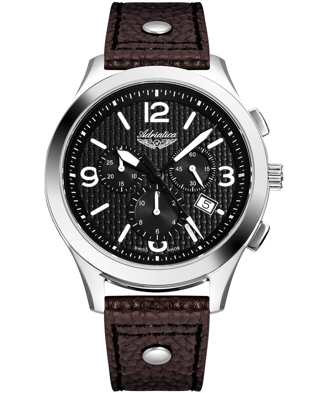 Pánske hodinky Adriatica Aviator Chronograph