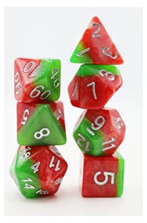 Foam Brain Games Würfelset Italian Ice für Rollenspiele