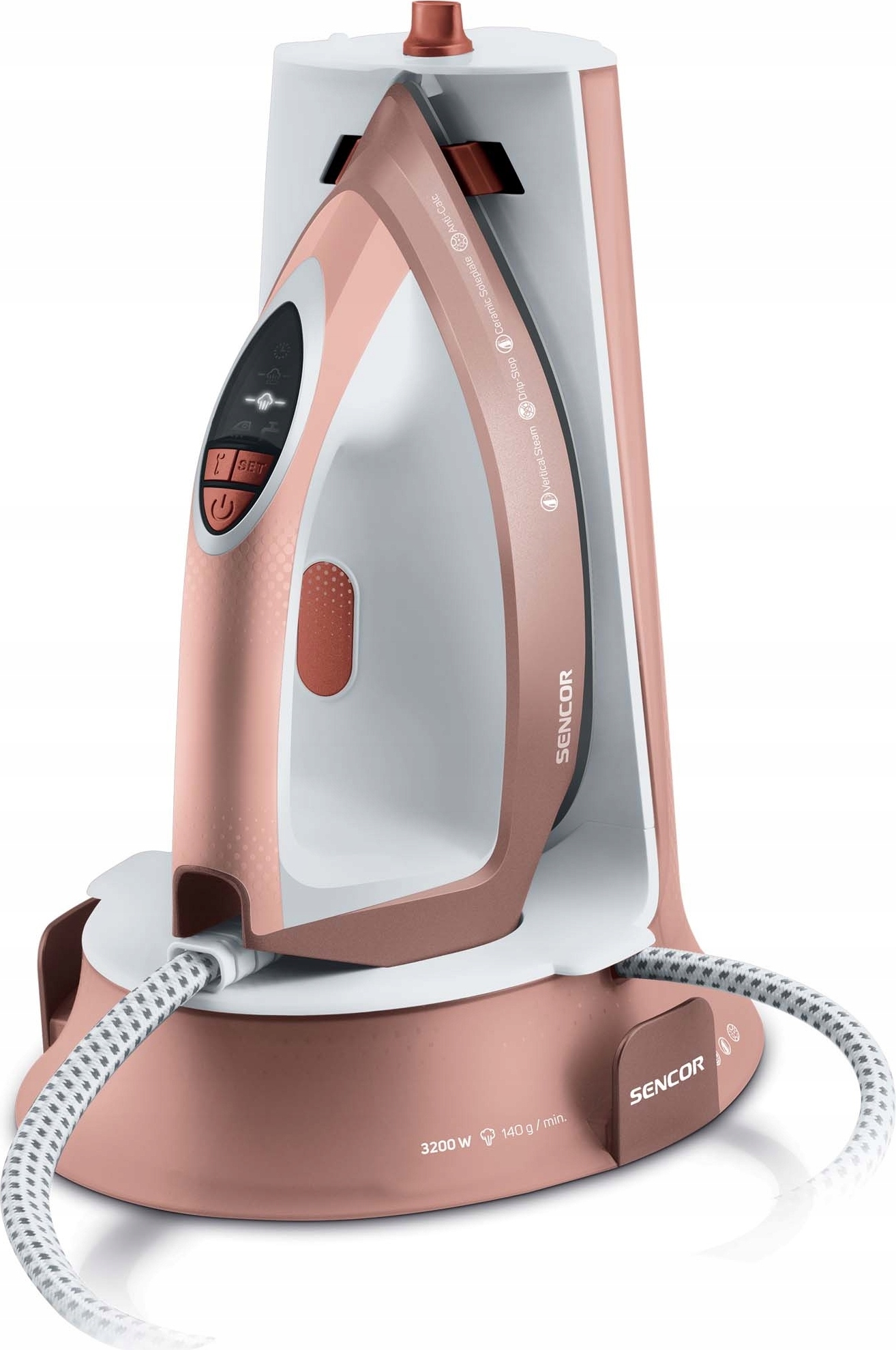 Dampfbügeleisen mit Dampferzeuger Sencor SSI 0910RS 3200 W 5,5 bar 1,3 l