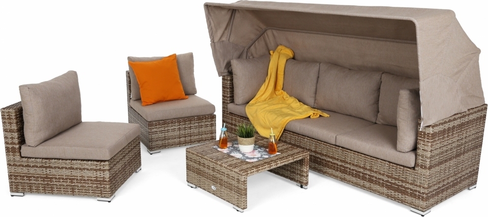 Záhradný set VIGO Ginger Brown