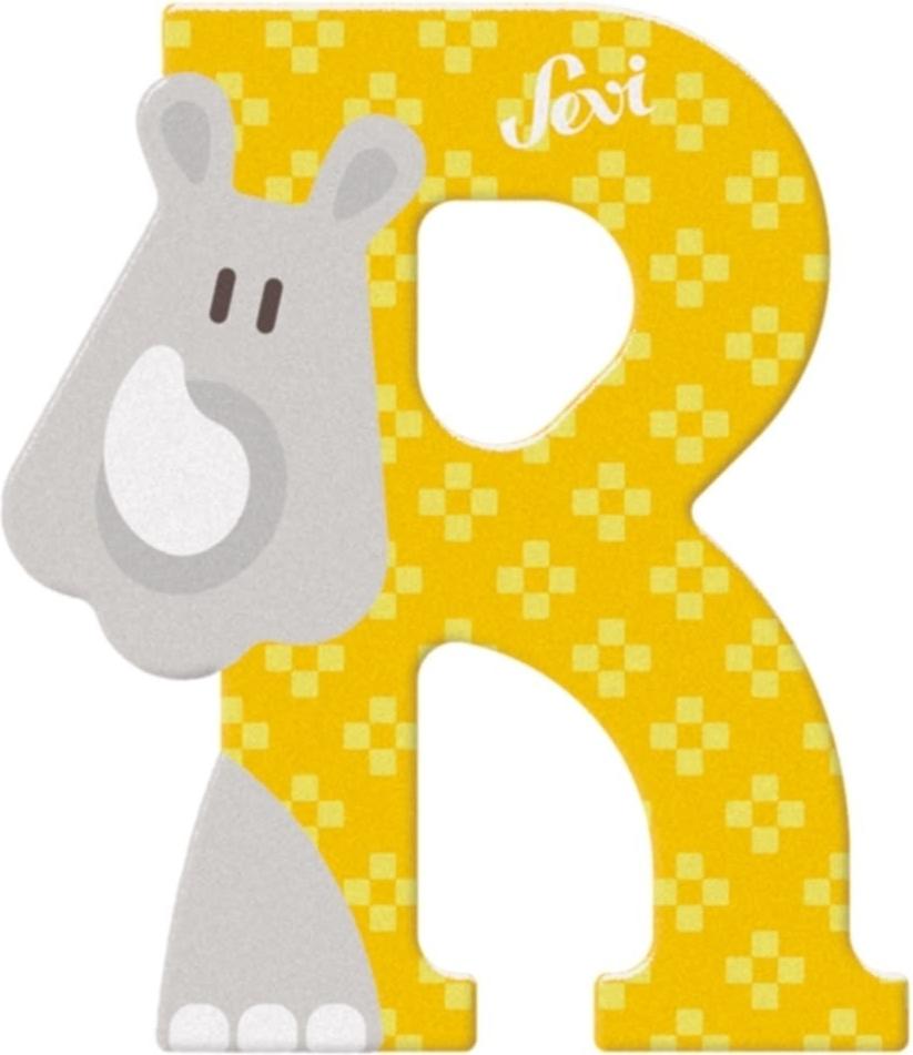Trudi Holzbuchstaben Tiere pastell : Buchstabe R Buchstaben Sortierung: Buchstabe R 83001