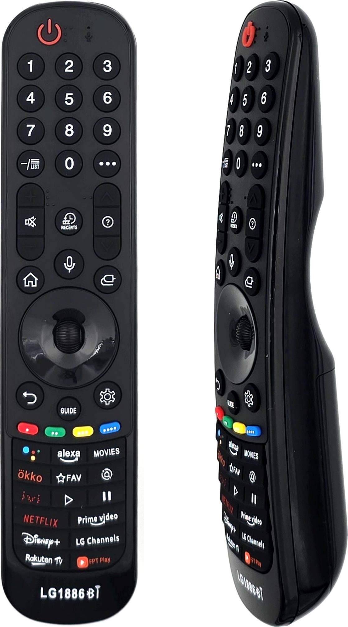 Alltro Ersatz Fernbedienung für LG TV OLED55B16LA | OLED55B19LA | OLED55B9DLA | LG1886BI