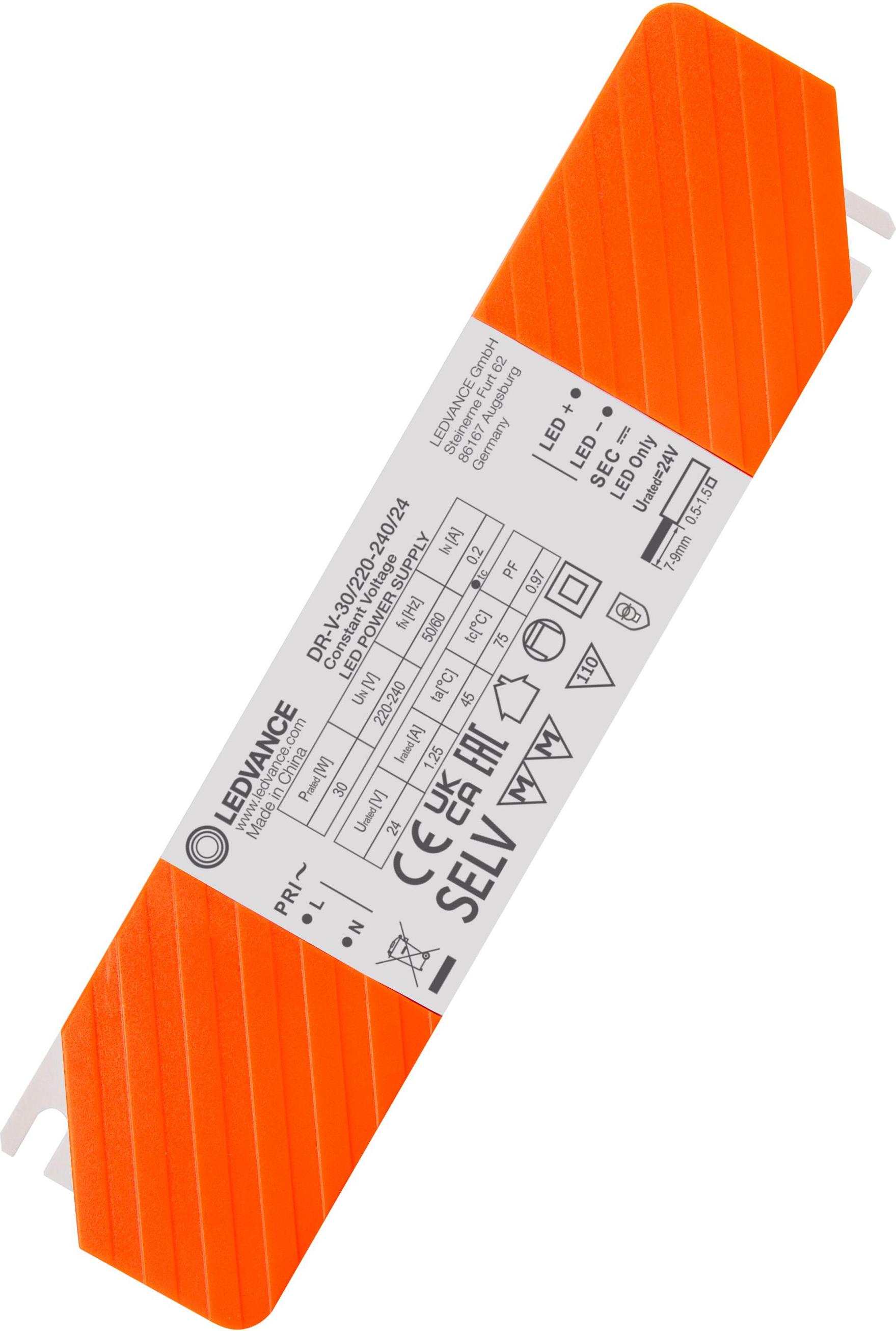 Ledvance LED-Treiber 24V DR-V -30/220-240/24 LEDVANCE