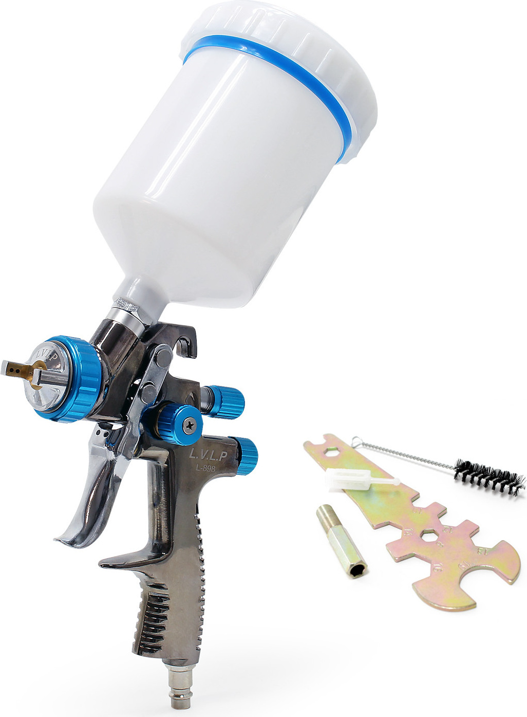 Nüßing - Profi-Lackierpistole HVLP/LVLP LPH-400 Classic Plus Düsen- 1