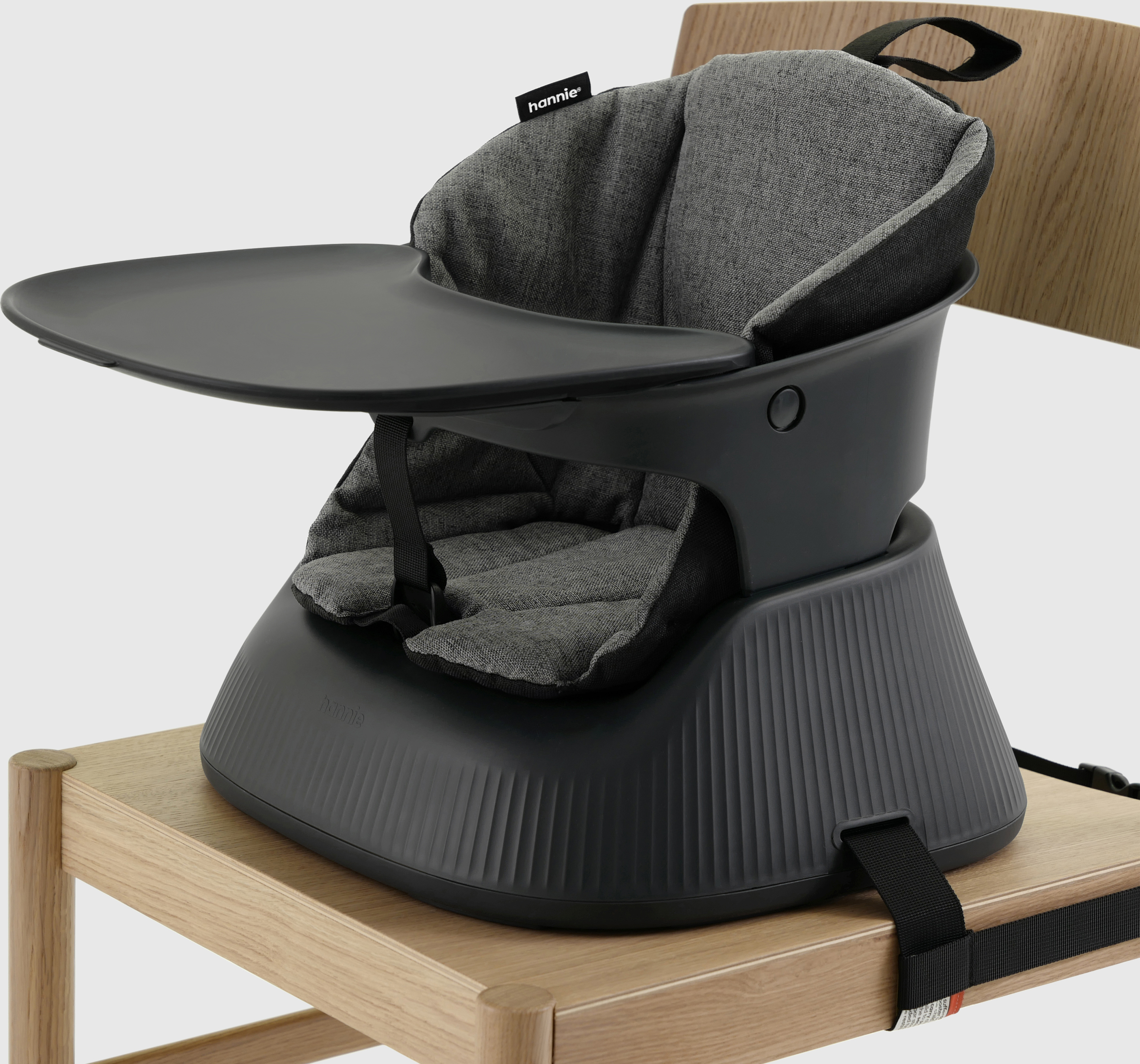 HANNIE Hochstuhl mobil tragbar universell Reisehochstuhl Sitzerhöhung