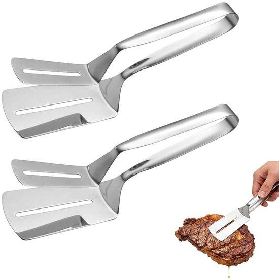 OEM Fleischzange – Küchenzange – 2 Stück – Servierzange – Fischzange – Grillzange – BBQ-Zange – Barbecue-Zange – Edelstahl – BBQ-Zubehör – Küchenutensilien – 26 cm 2026