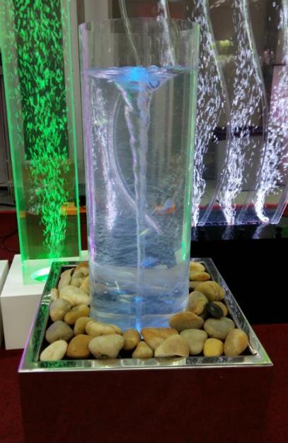 Blasenbrunnen Outdoor Wirbel Tornado Blase Brunnen Tornado Brunnen Wasser Säule