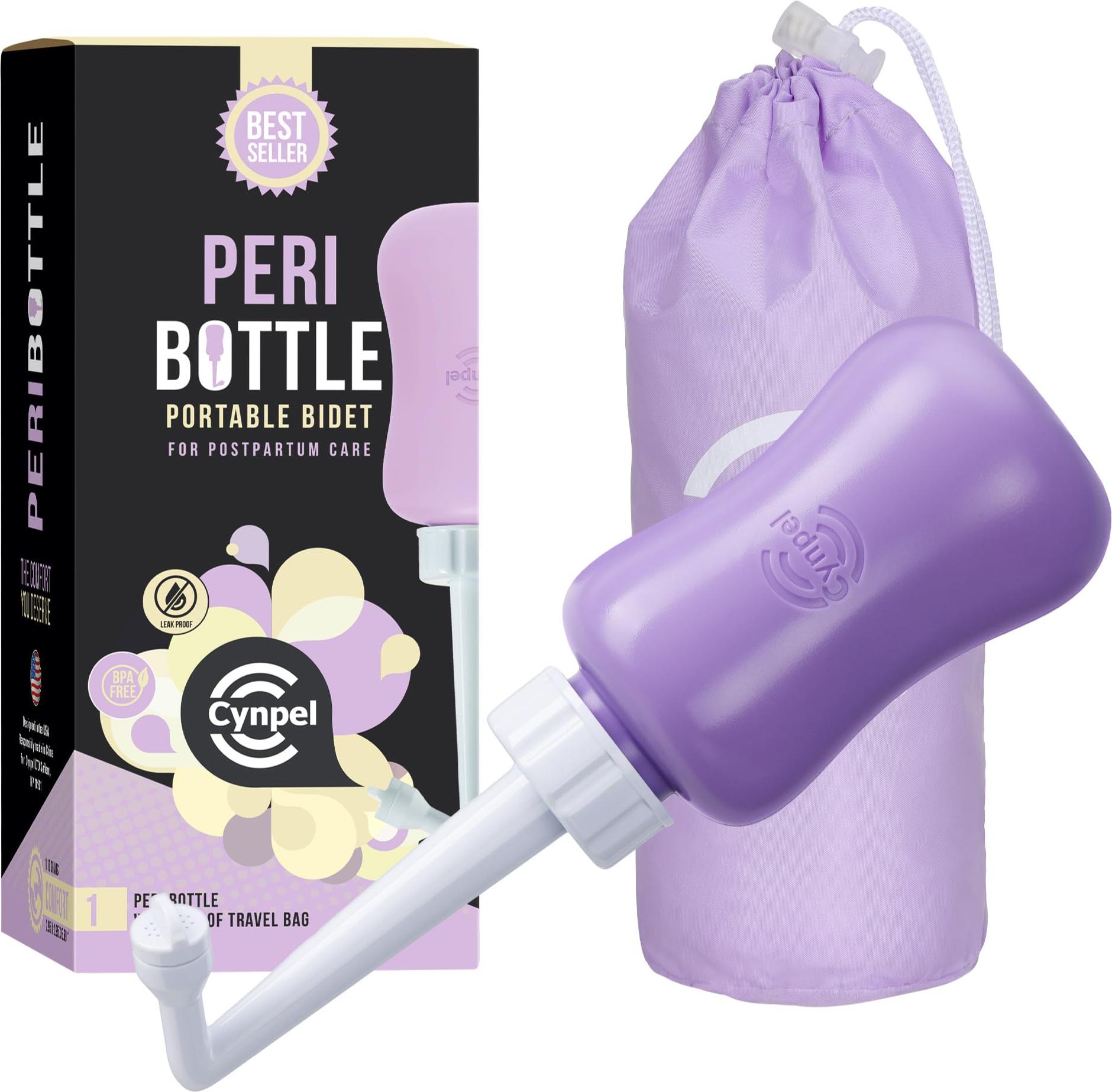 Cynpel Po Dusche Wochenbett - Mobiles Bidet Podusche für Frau - 350ml Hand Intimdusche - Für Kliniktasche Geburt - Po Dusche Toilette - Analdusche CYN000019XQ000S