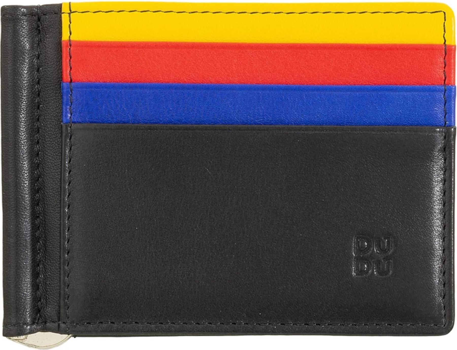 Schlankes Herren-Geldbörsen-Kartenetui aus Leder von DUDU 534115001