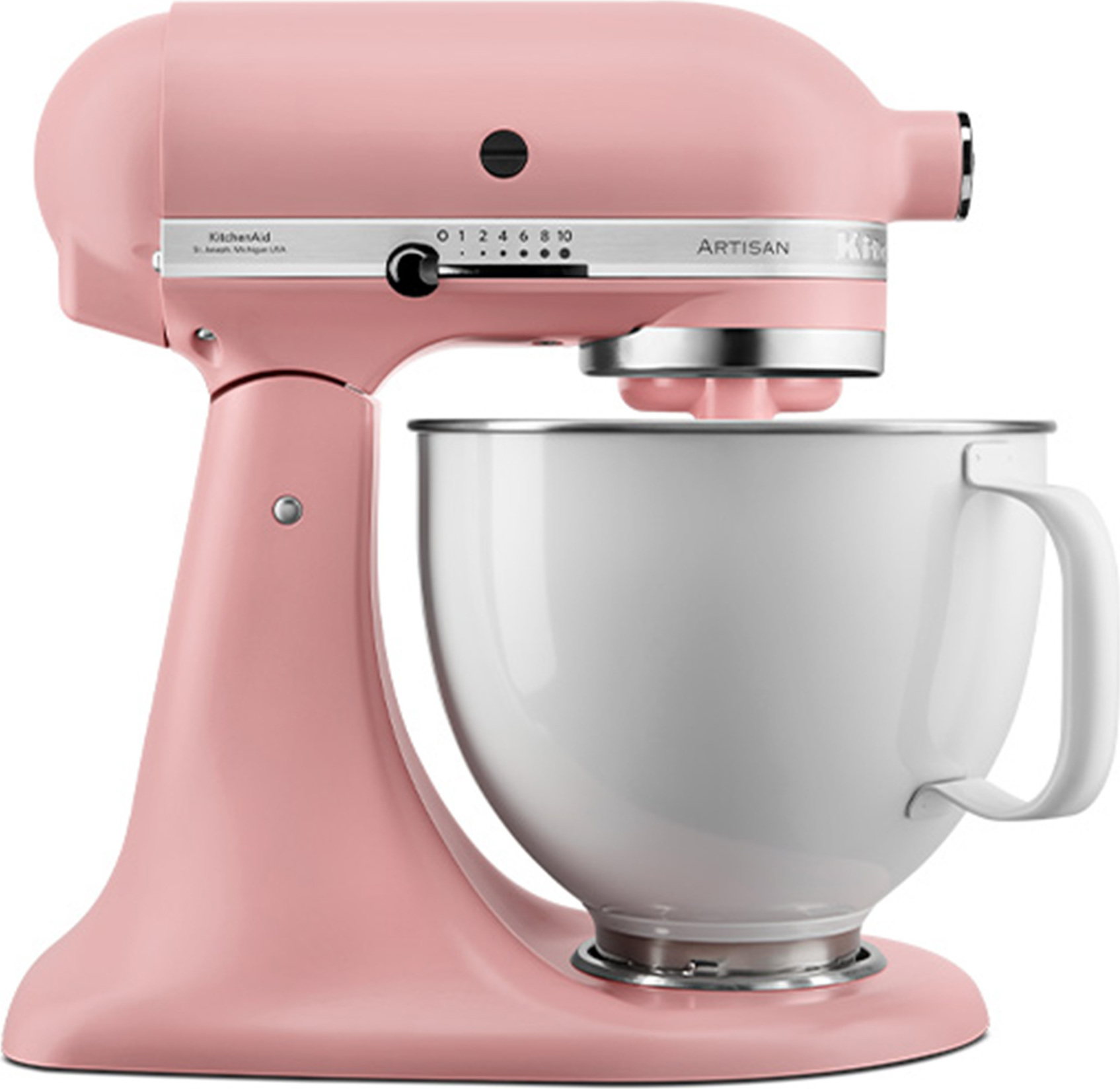 KitchenAid Artisan 4,8 l - limitovaná edícia ROSE WHITE - tmavoružová