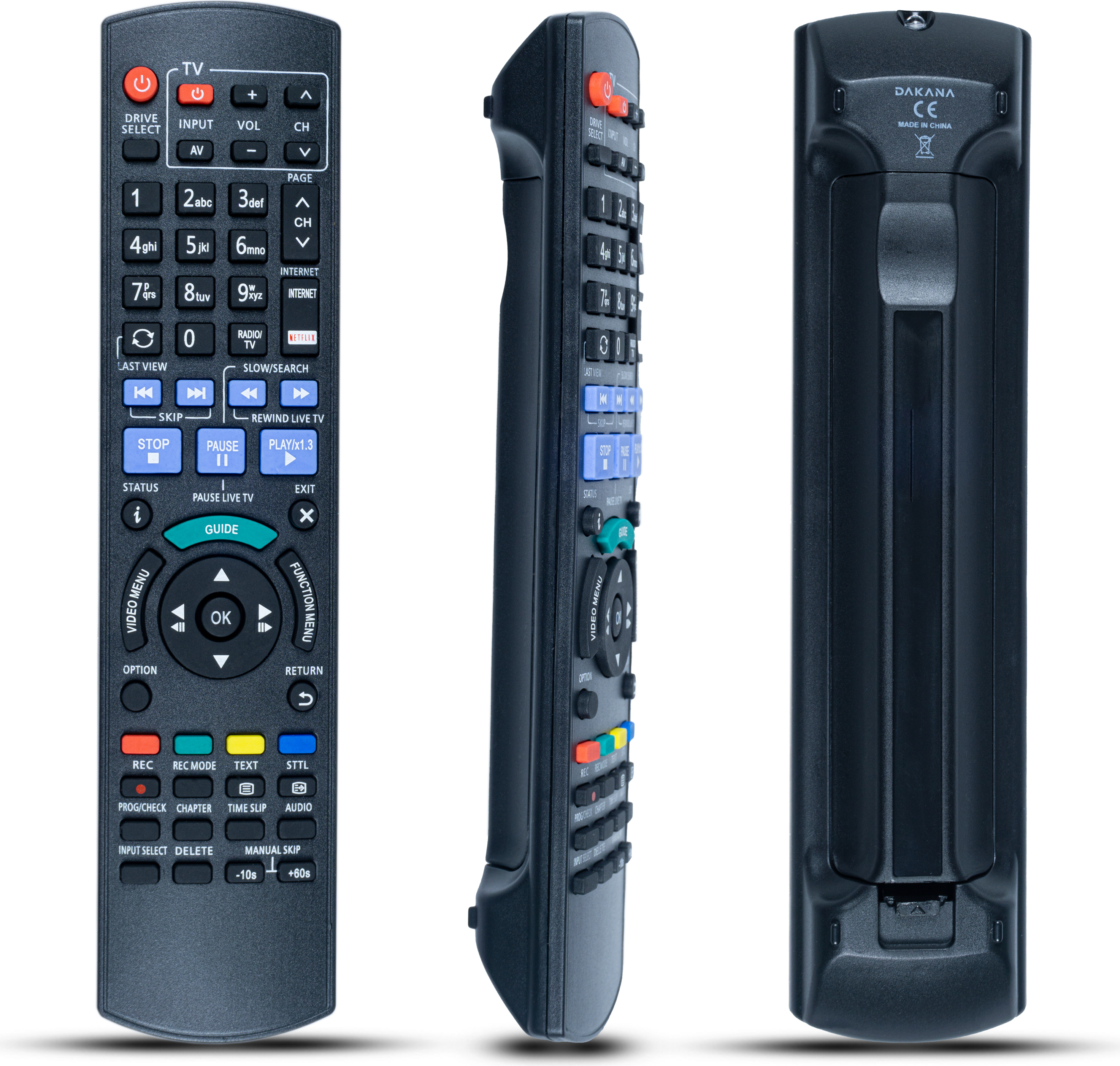 Fernbedienung für Panasonic Blu Ray Disc Recorder N2QAYB000759 Remote Control - Dakana