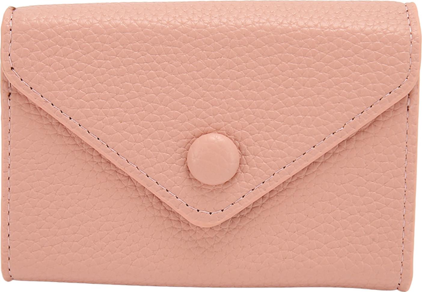 Gistuch Women Card Case Soft Kunstleder Brieftasche RFID -Kredithalter klein tragbar für Damen rosa