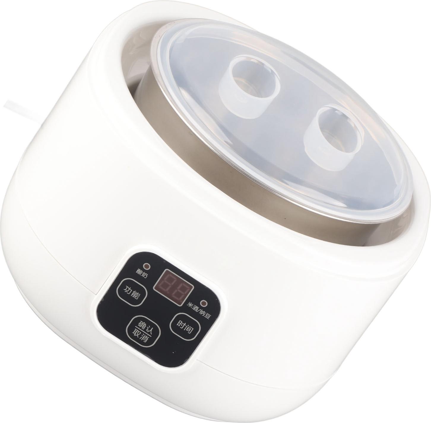 Cocosity Automatischer Joghurtbereiter Multifunktionale kompakte hausgemachte elektrische griechische Joghurtmaschine für Küche Wohnheim