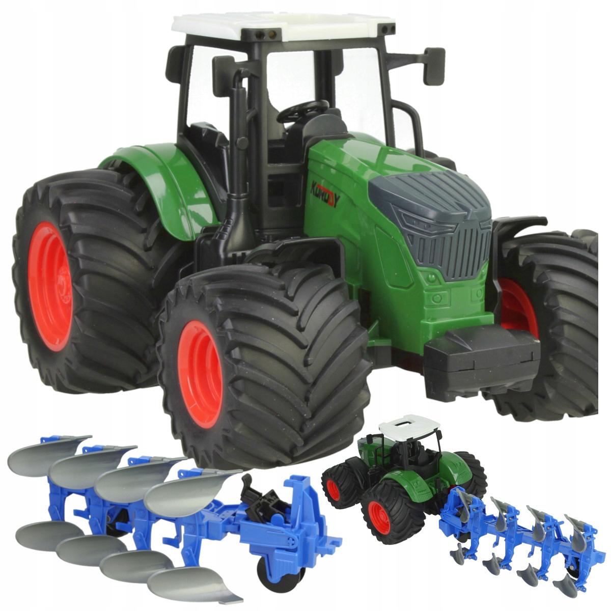 Stator Spielzeugtraktor Z1008 mit großem Pflug
