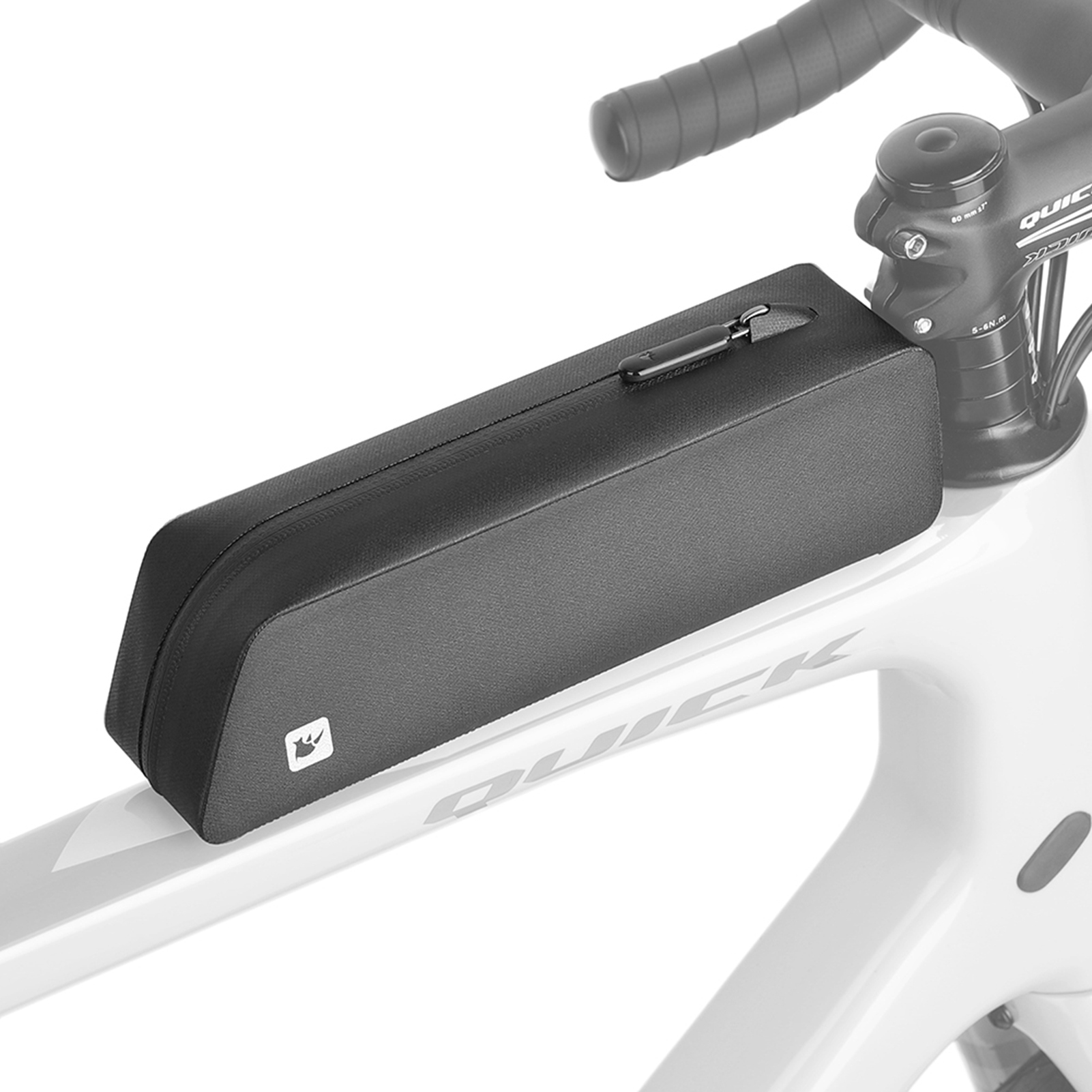 Cocosity Fahrradtasche, Wasserdichte Fahrradoberrohrtasche, Fahrradoberrohrtasche, Fahrradoberrohrtasche mit Bolzen und Gürtel montiert, Low Drag Rennradtasche, Rennradtasche, Radtasche, Fahrradzubehör