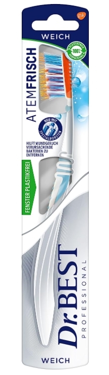 GlaxoSmithKline Dr. Best Professional Atemfrisch Handzahnbürste weich 1 Stück s75129