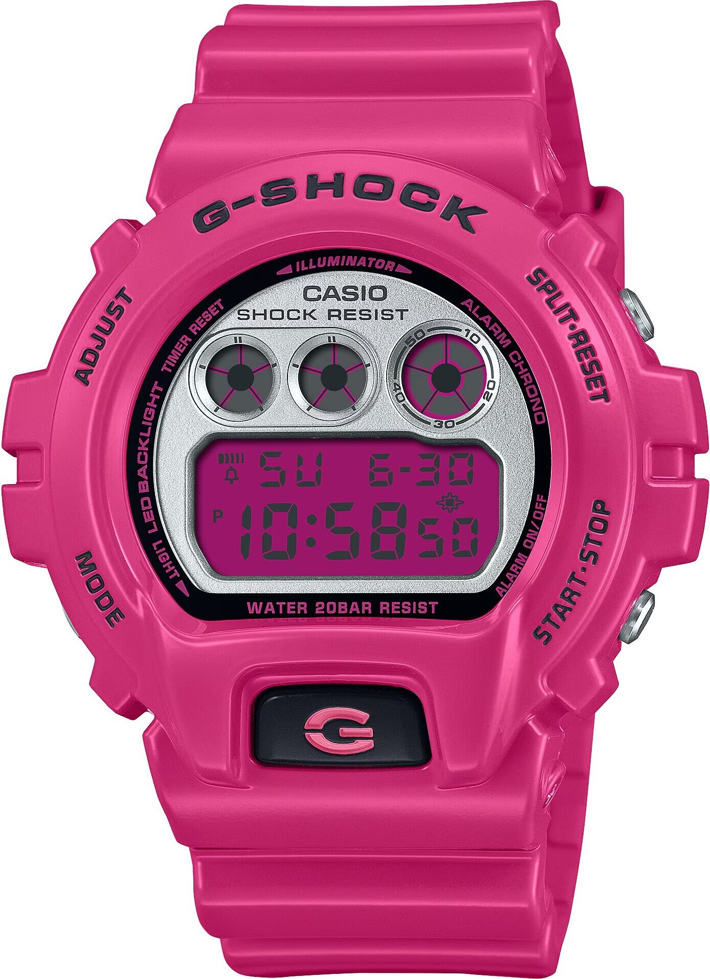 Dámske hodinky Casio Digital 'G-shock' DW-6900RCS-4ER