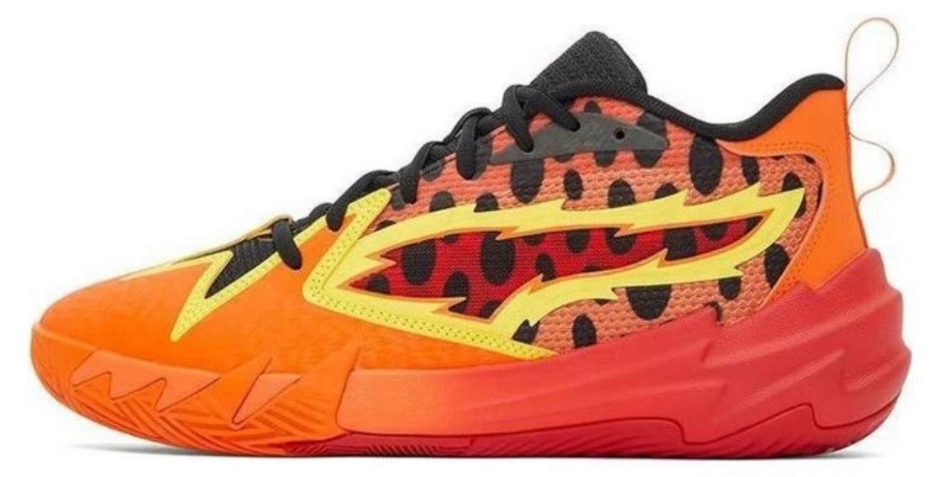 Puma x Cheetos - Scoot Zeros - Herren Sneakers Basketball Schuhe Orange 309840-02 , EU 47 UK 12 30984002