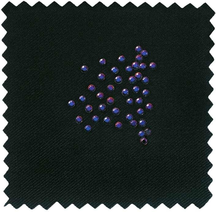 Monoquick Mono Quick 1049x Bügelstrass Set, 2mm, crystal, aqua, volcano - klar, blau, lila - 36 oder 48 Stück : 10496 - Volcano, Inhalt 36 Stck. Farbe: 10496 - Volcano, Inhalt 36 Stck.
