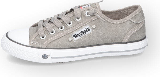 DOCKERS Sneaker Low Damen Grau 38 Halbschuhe